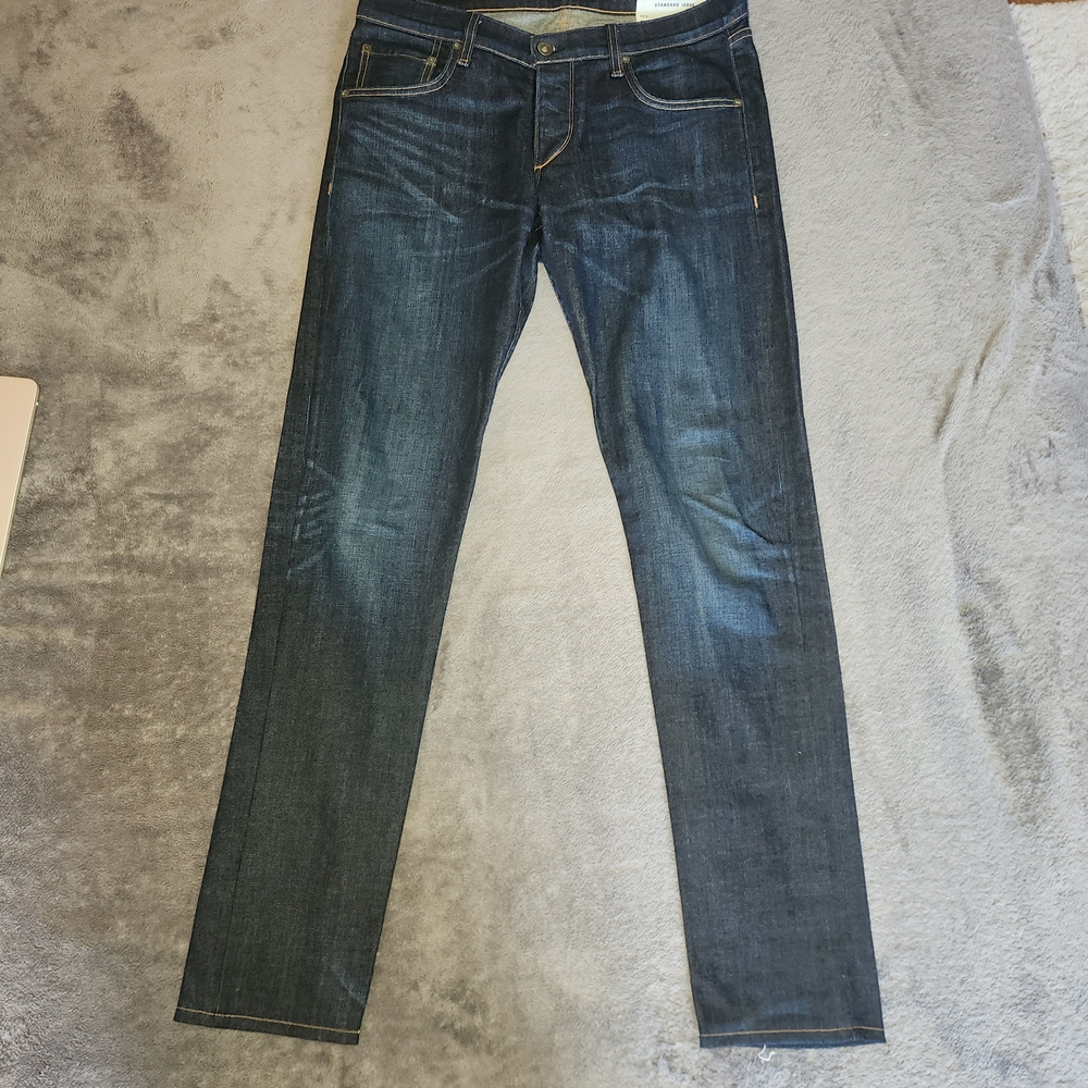rag & bone Dark Indigo Slim Jeans